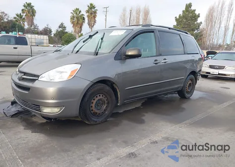 2004 Toyota Sienna Le из США, поврежденный, VIN 5TDZA23C44S064308